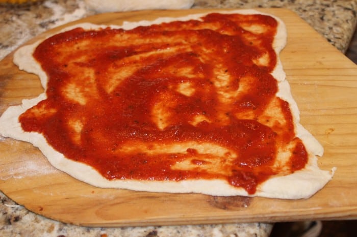 Burnt Macaroni 3- pizza, quiche 086a