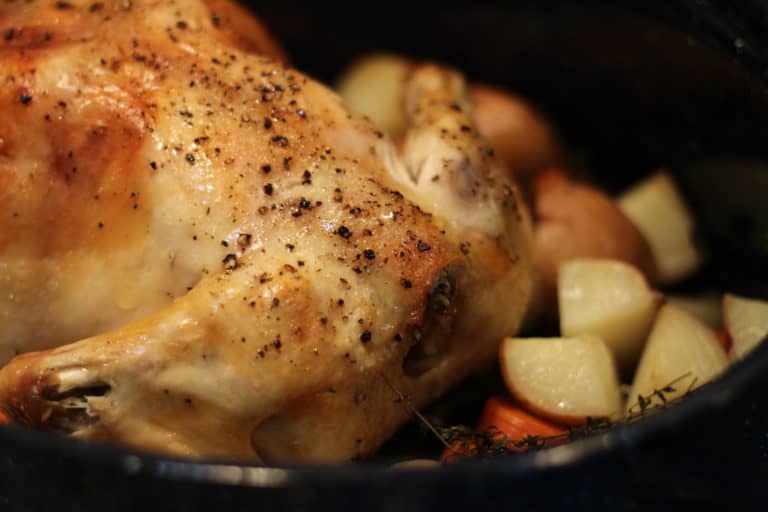 Roast Chicken with Red Potatoes!