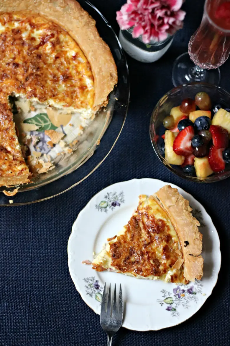 Ham and Cheese Quiche