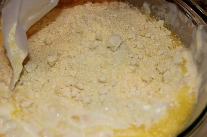 Burnt Macaroni - Corn Casserole 030a