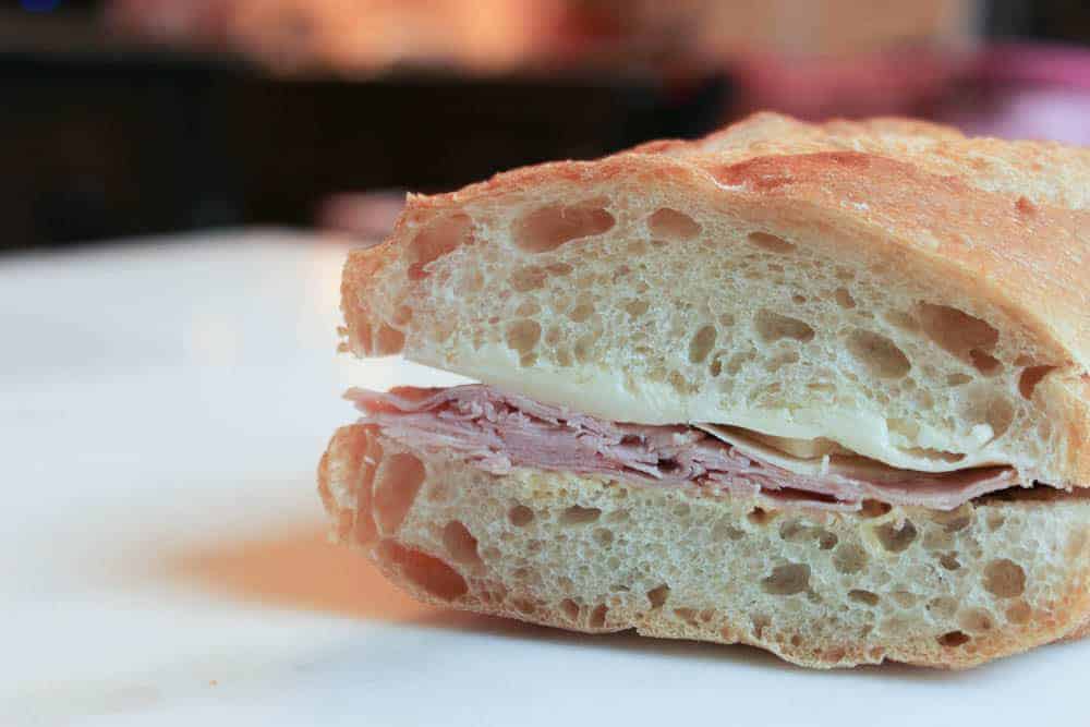French Ham & Cheese Baguette