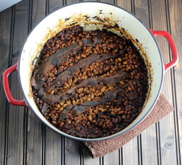 Burnt Macaroni - Burnt baked beans 083ab