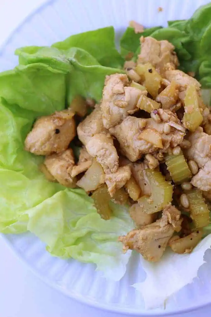 Chicken Lettuce Wraps