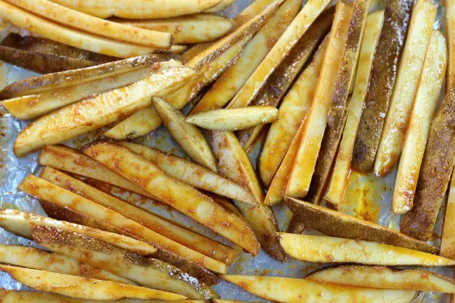 Homemade Spicy French Fries