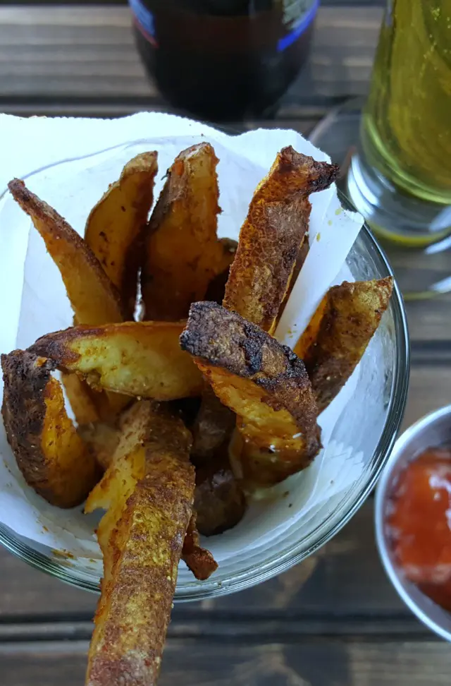 Homemade Spicy French Fries