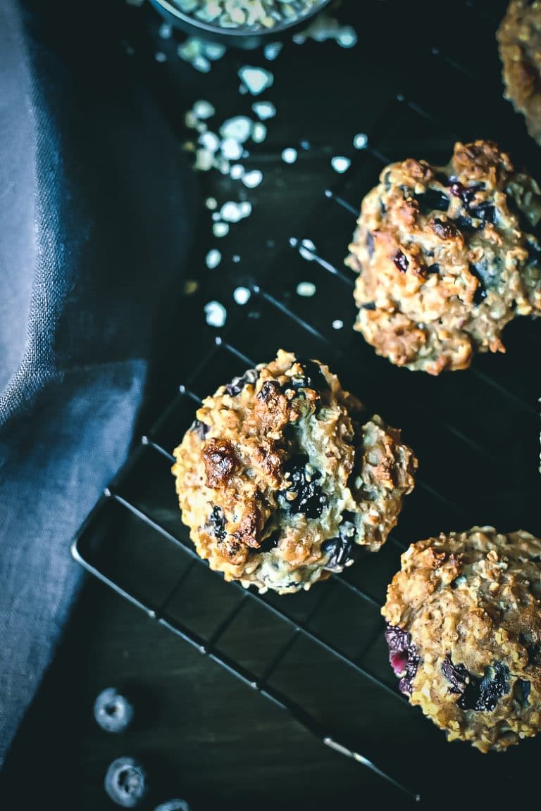 Blueberry Oatmeal Muffins