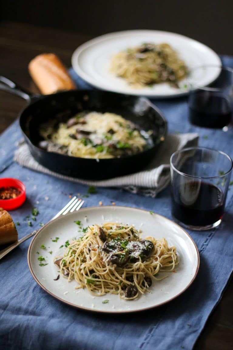 Mushroom Spaghetti
