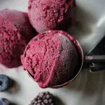 We all scream for ice cream this time of year. And nothing tastes better than homemade ice cream recipes. This Blackberry-Blueberry Ice Cream is light, fresh and delicious.