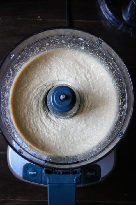 Classic creamy hummus for plant based diet