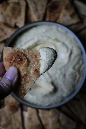 Classic creamy hummus recipe for plant based diet