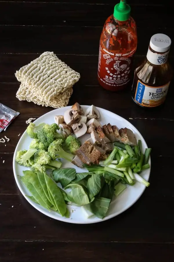Ingredients for Pho Soup