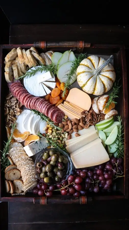 An Autumn Cheese Board